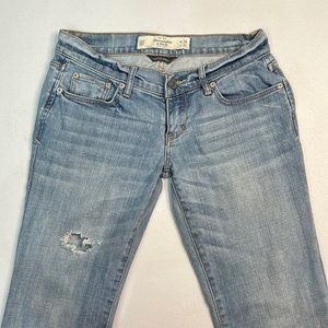 Y2K Abercrombie Madison short low rise bootcut 00S 24/31